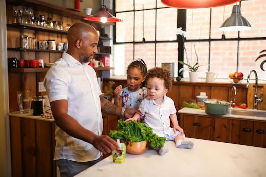 toddler trying vegetables