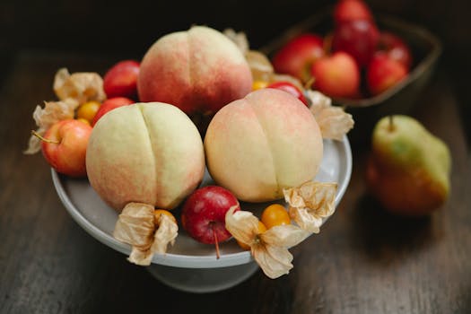 colorful fruit platter