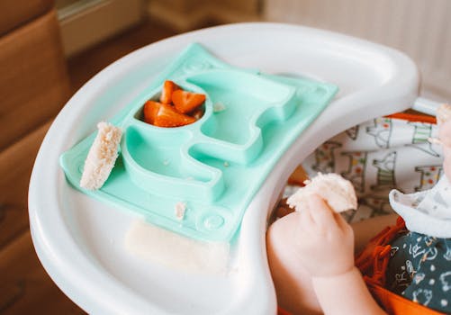 colorful meal prep with kids