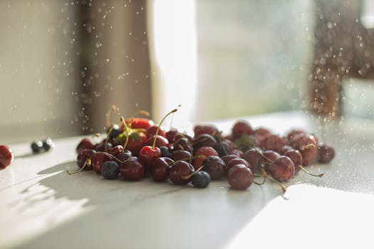 colorful fruit-infused water