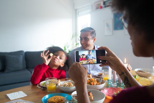 children eating colorful plant-based meals